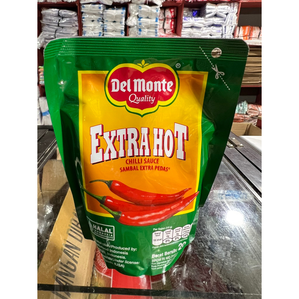 

saus sambal / saus del monte 200 g/ saus delmonte / saus cabe / saus extra hot