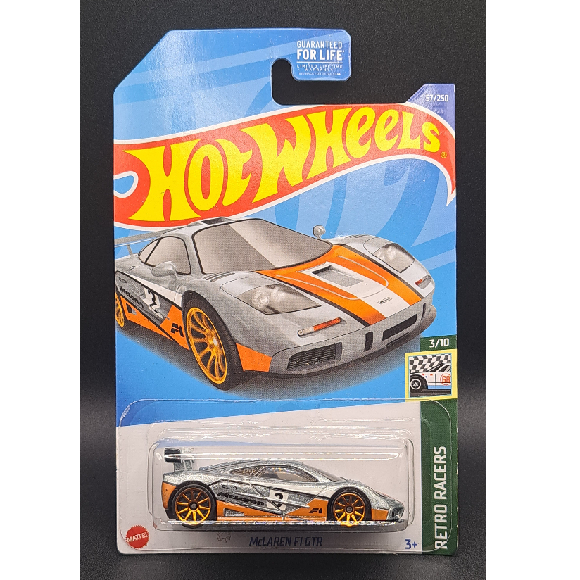 2022 Hot Wheels - McLaren F1 GTR - Silver