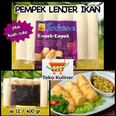 

Pempek Lenjer Sakana isi 12