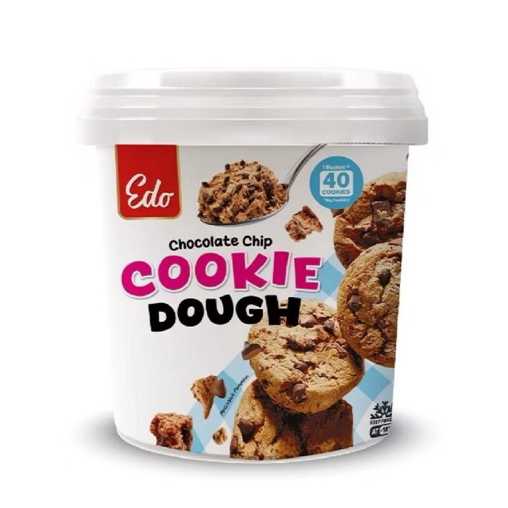 

EDO Cookie Dough/Adonan Cookies Isi 40 Pcs