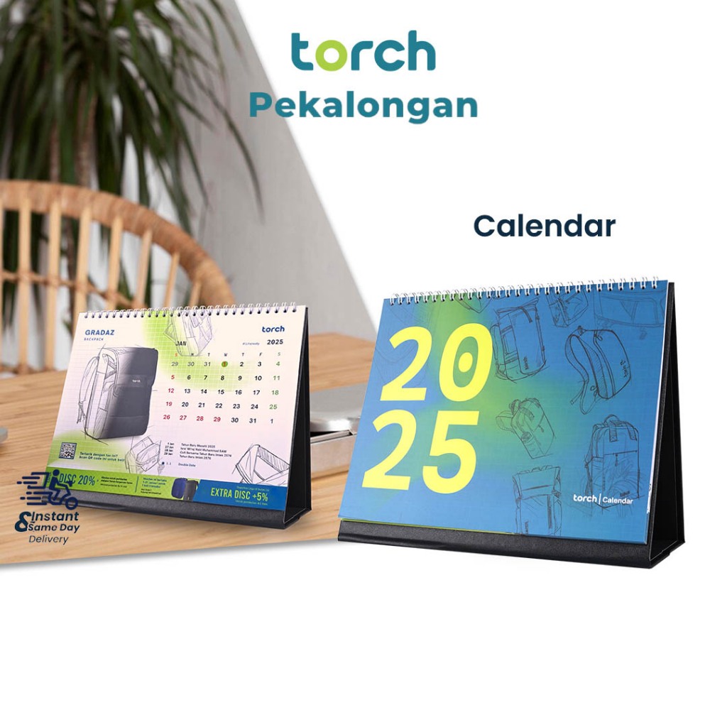 

TORCH Desk Calendar Kalendar Meja 2025