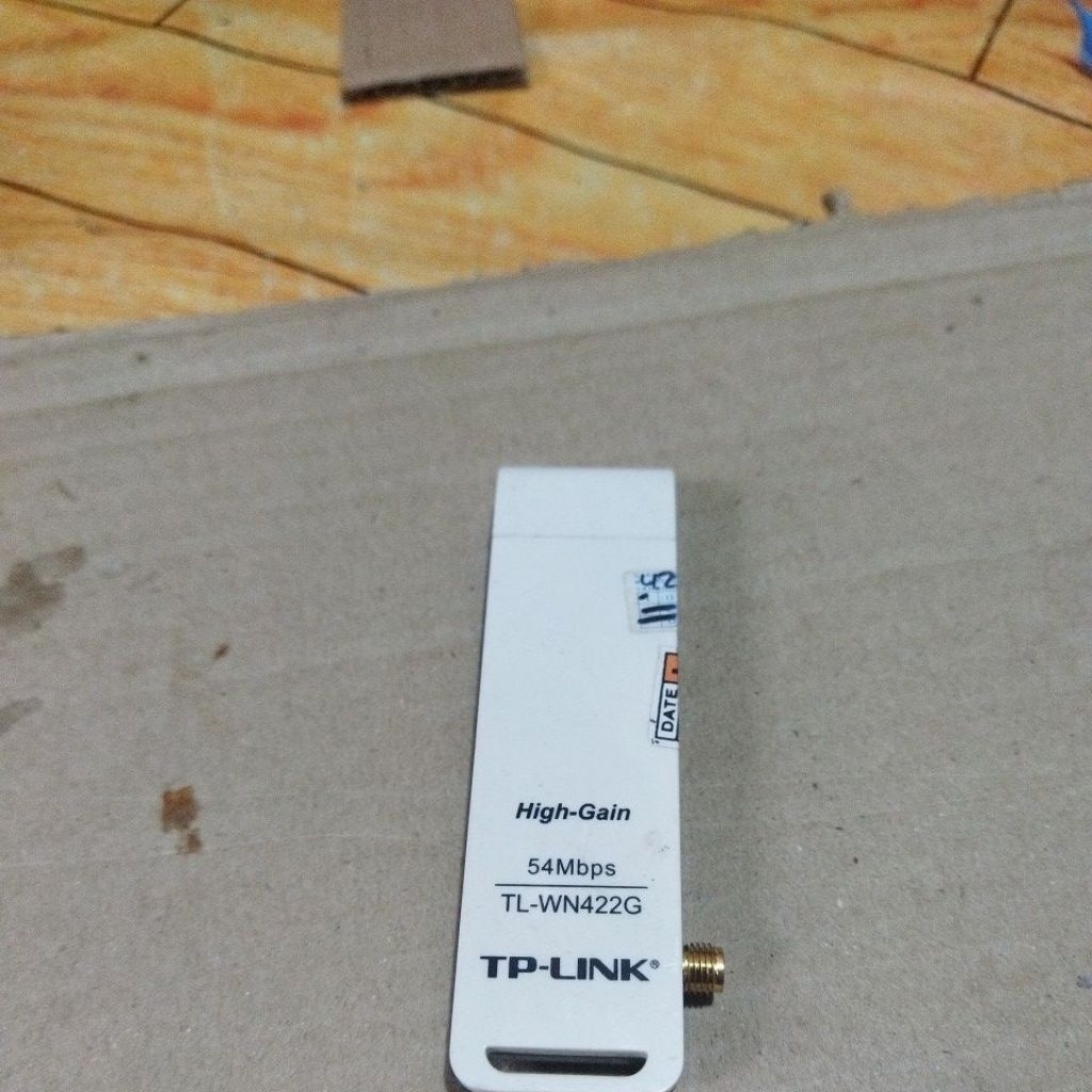 USB TP-LINK TL-WN422G 54Mbps High Gain Wireless USB Adapter unit normal second siap pakai