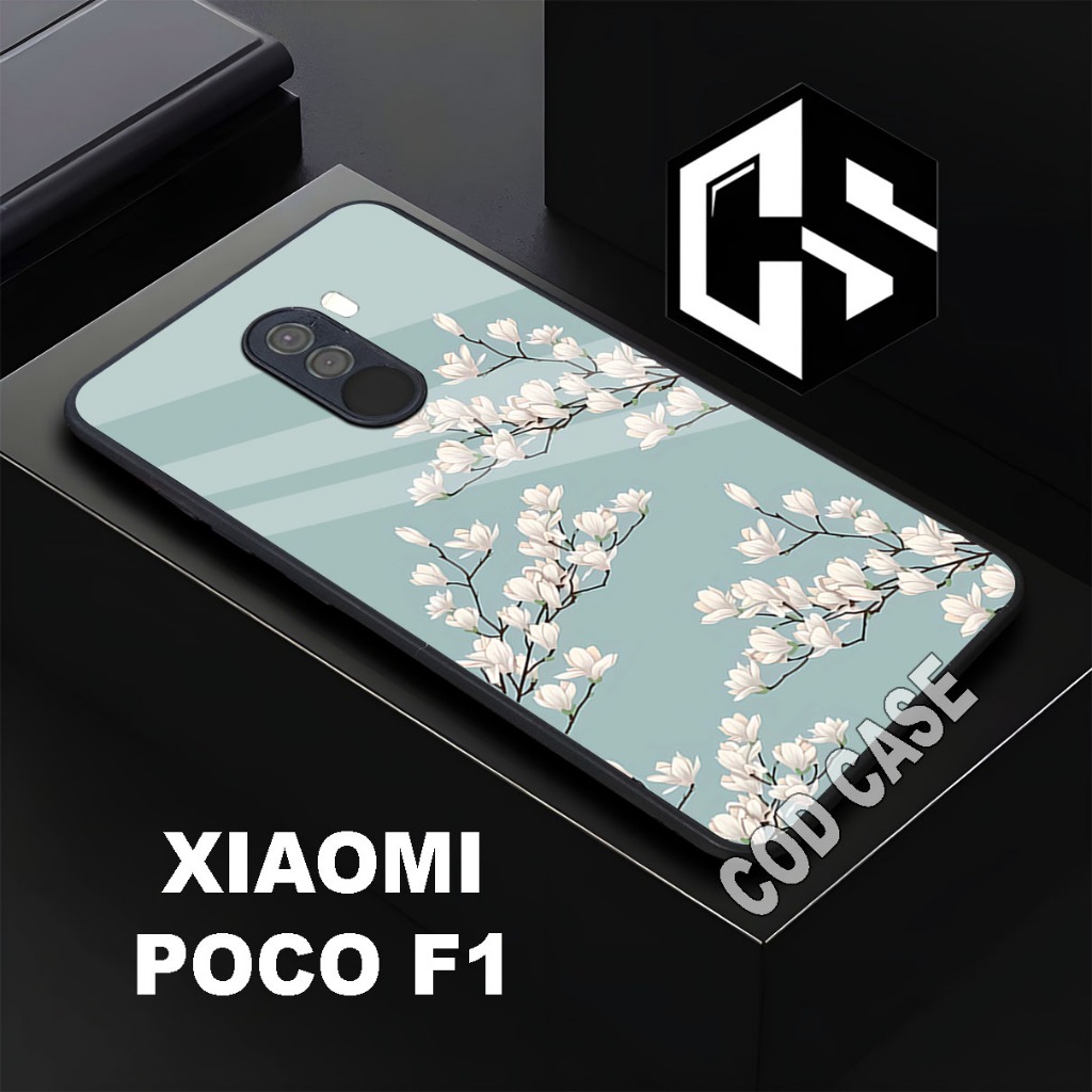 (COD 121)Softcase Glossy POCO F1/case poco f1 glitter/casing poco f1 glitter/case poco f1