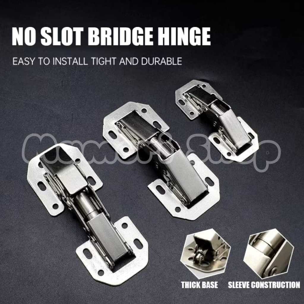 Engsel Sendok Kodok Tanpa Bobok Engsil Pintu Lemari Dapur 90 Derajat 3 4 inch