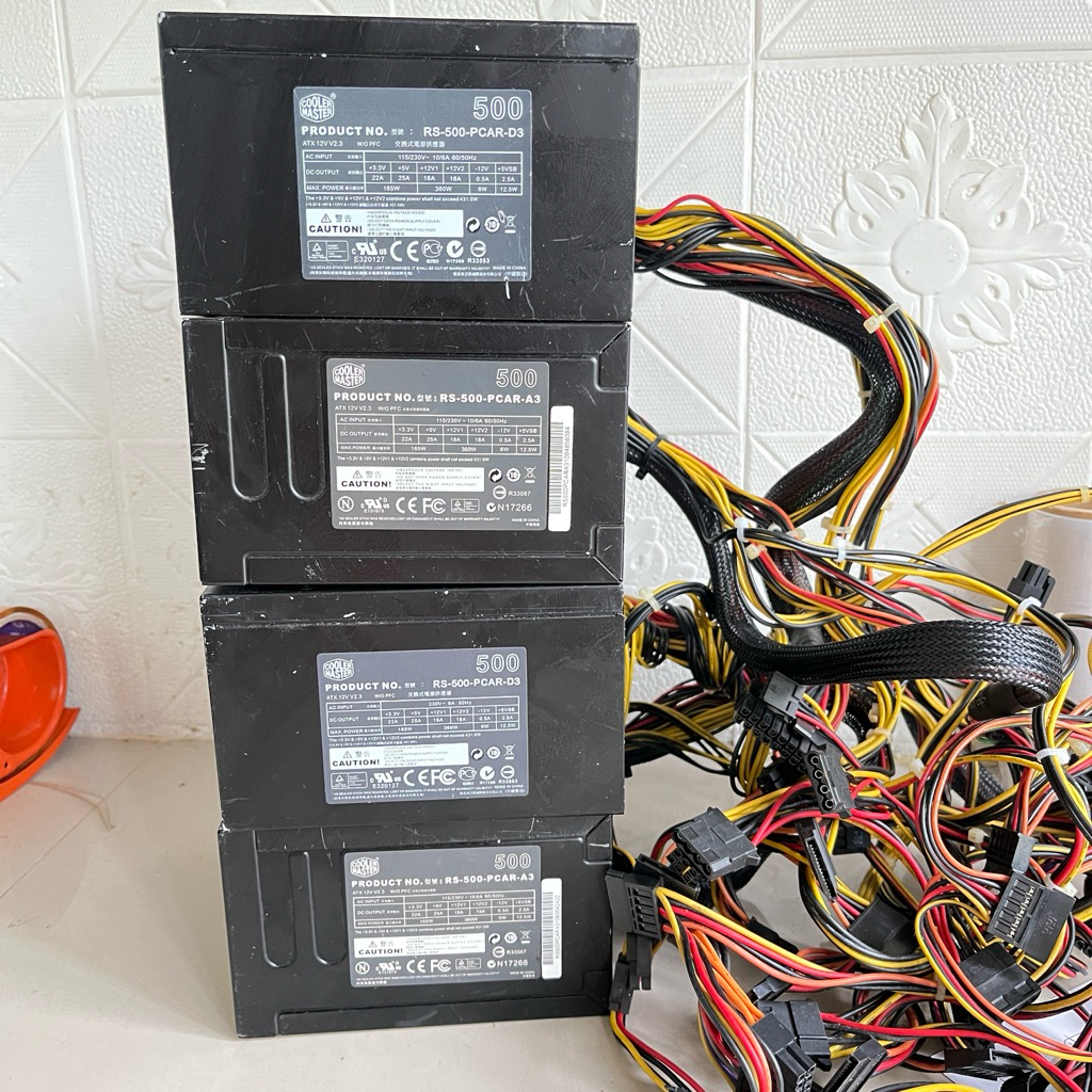 PSU GAMING COOLER MASTER 500W PURE