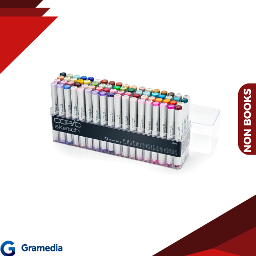 

Gramedia Medan - LYRA COPIC SKETCH 72 COLOR SET E
