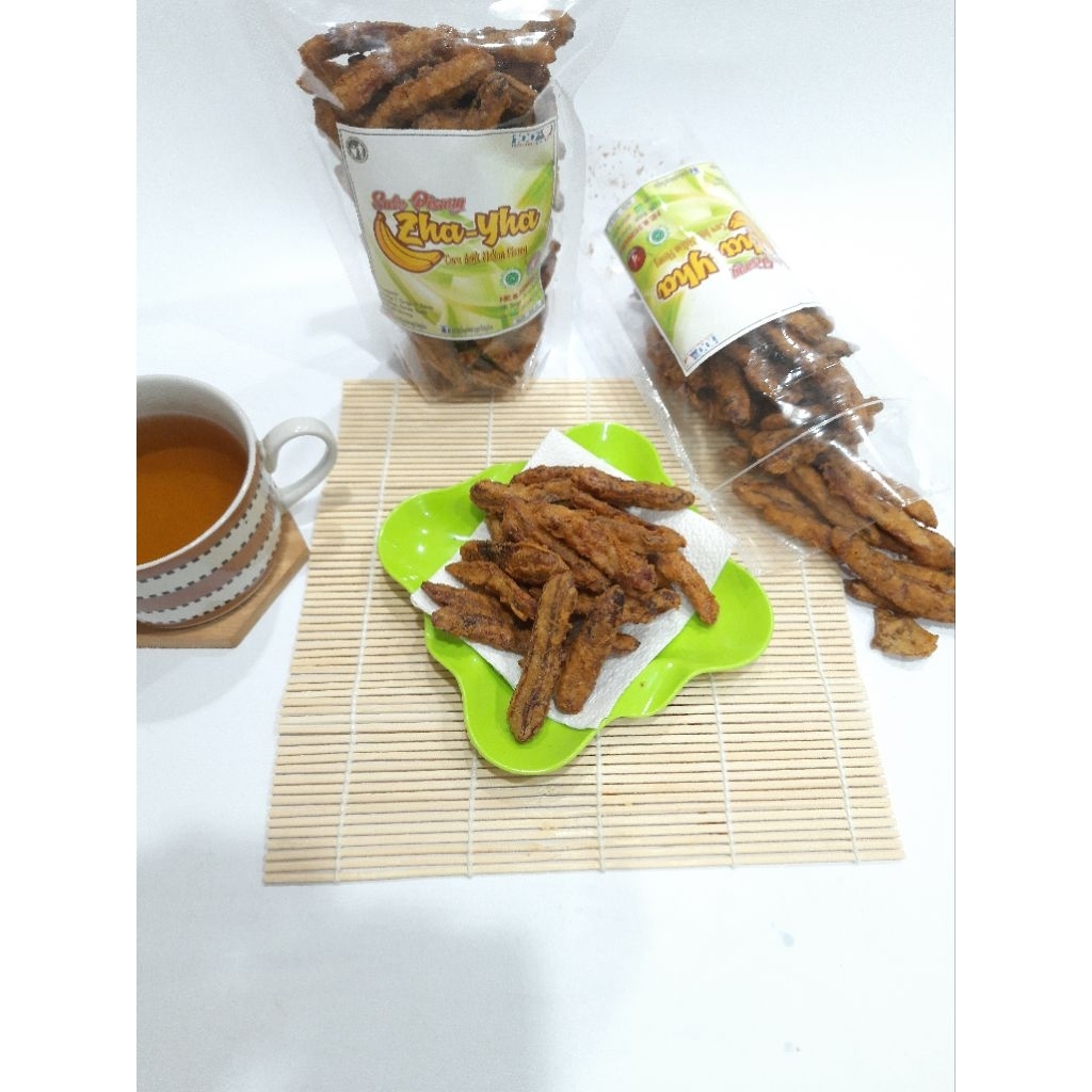 

stick pisang sale zhayha kemasan ½Kg enak, manis, dan gurih pisang sale kering dan goreng