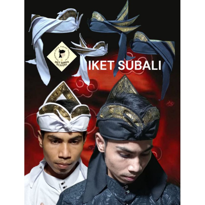 KODE X67E Iket Subali Totopong Iket Silat Blangkon Sunda Jawa Udeng Subali Sunda Bali