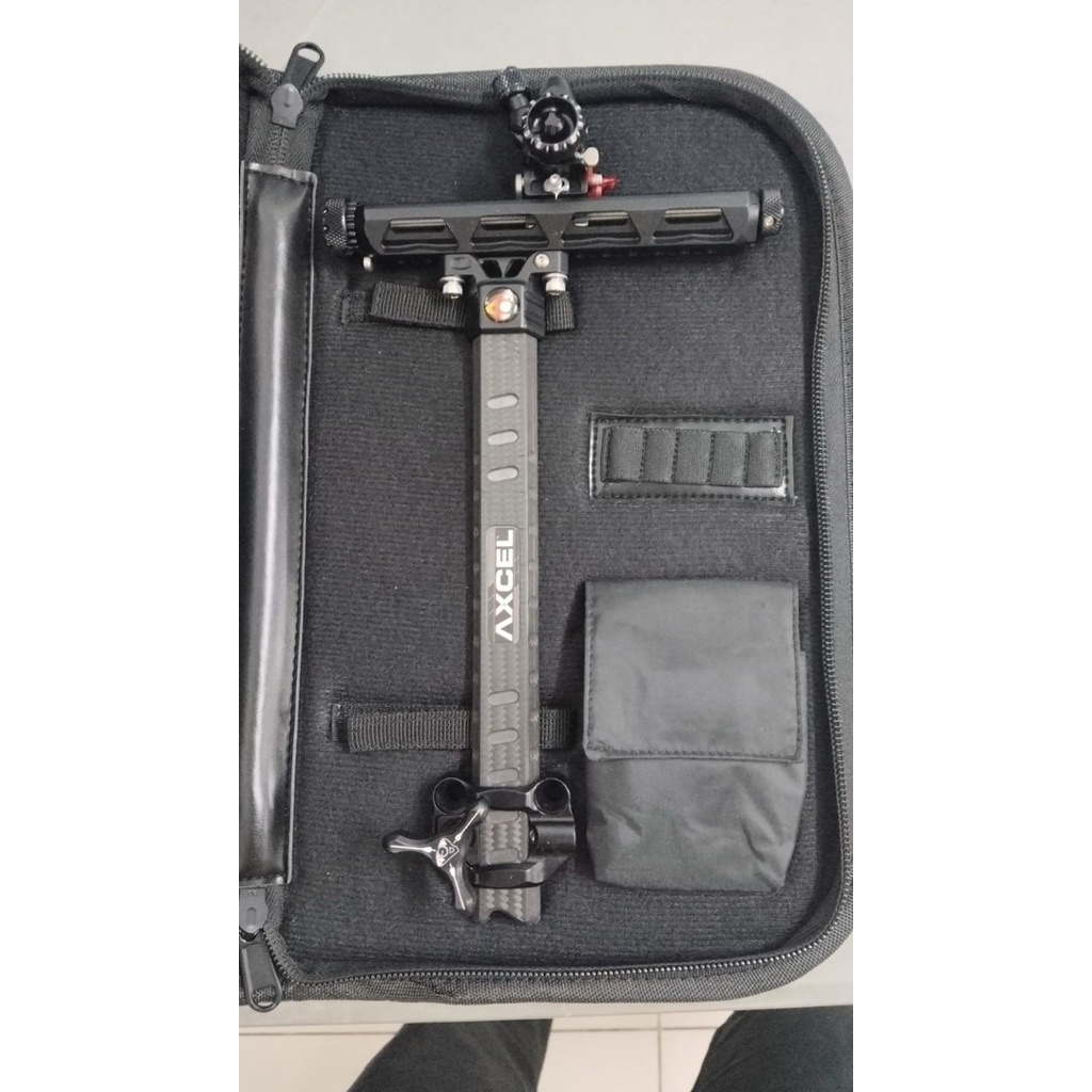 AXCEL SIGHT ACHIEVE XP Pro UHM CARBON BAR RECURVE 9" RH