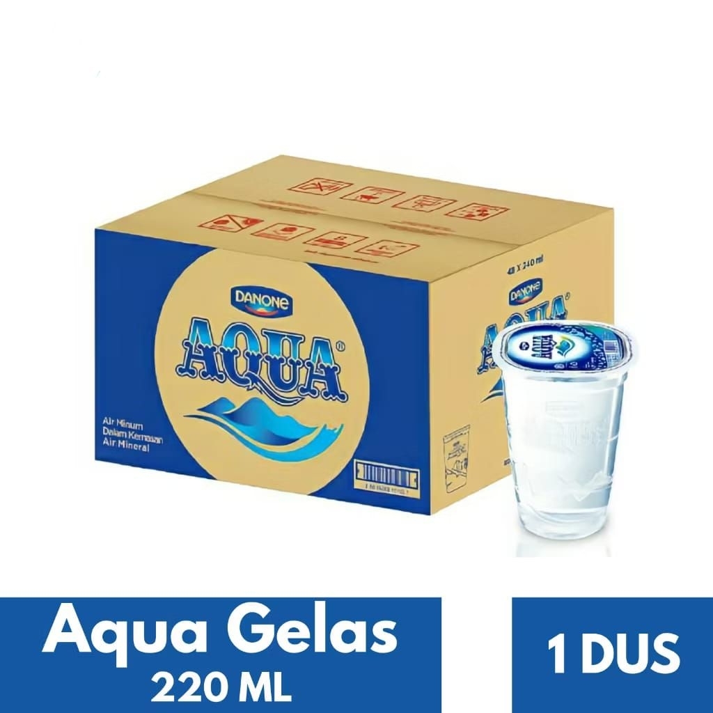 

Aqua Gelas Cup 220mL