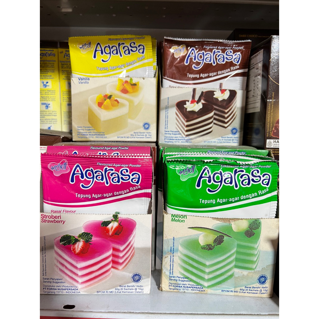 

AGARASA 10 gr / agar agar rasa / agar agar warna
