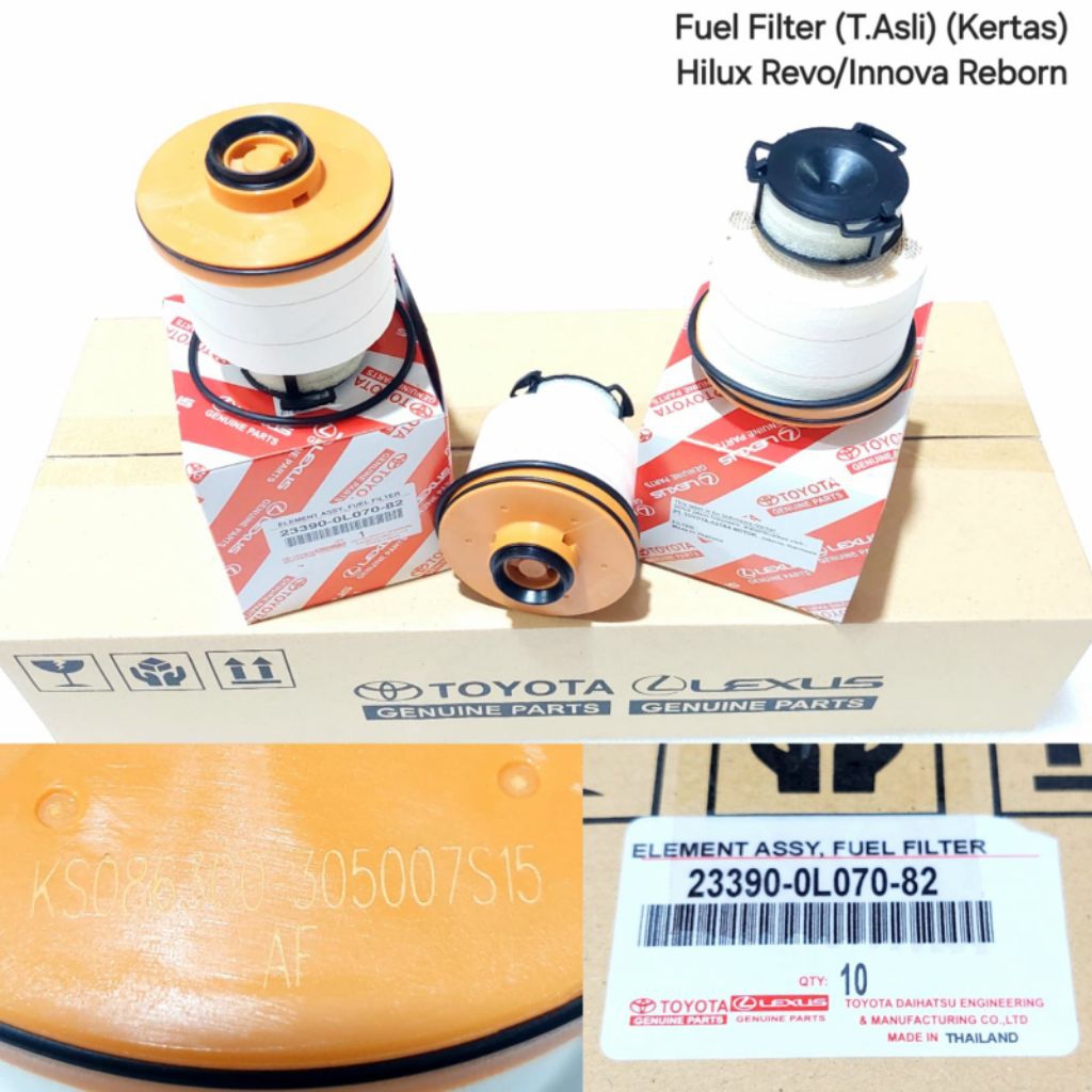 FUEL FILTER HILUX REVO INNOVA REBORN