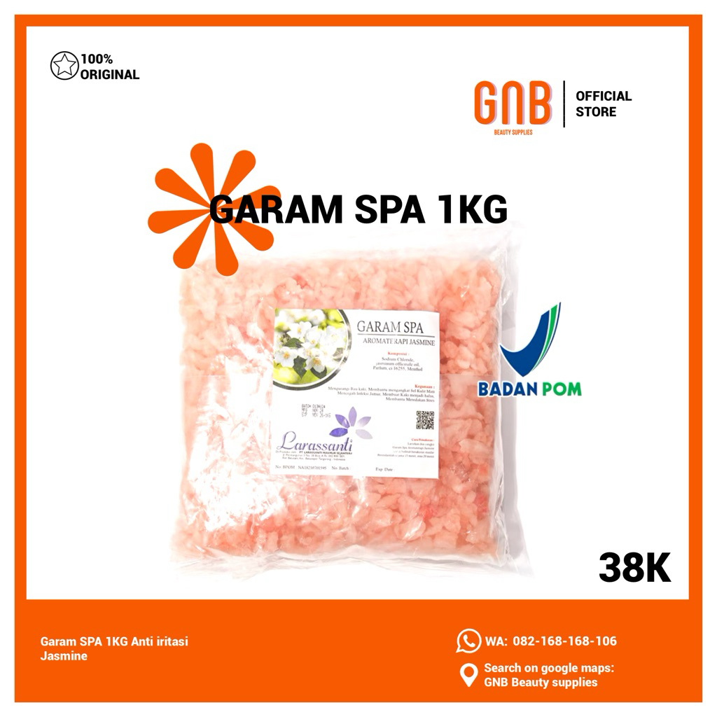 

GARAM SPA 1 KG | My Organik Garam Himalaya Original 1Kg Himalayan Pink Salt Tanpa Campuran Pewarna Murni 1 kilo 1000g