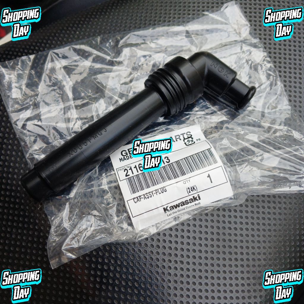 Cop cok kop cap busi sambungan busi ninja 250R ninja 250 karbu ORIGINAL