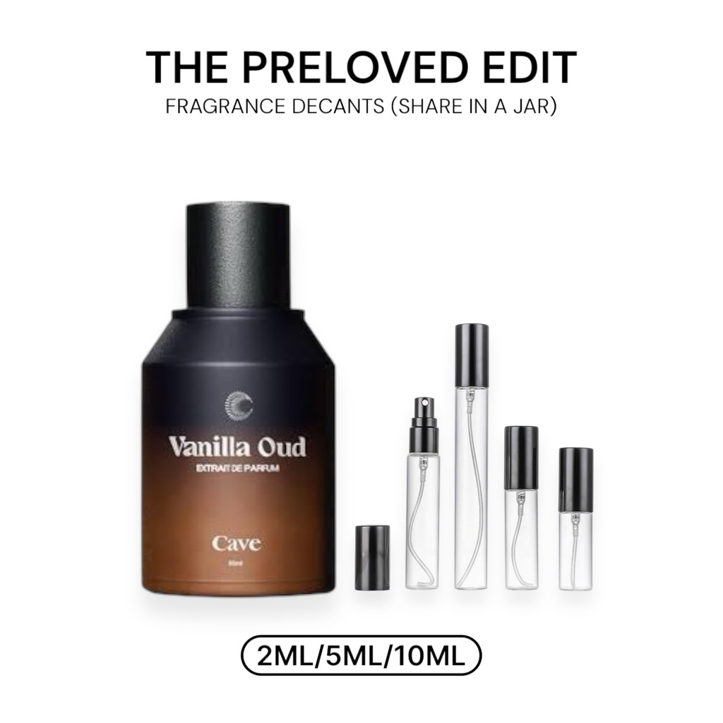 Decant Parfum Cave Vanilla Oud Extrait de Parfum