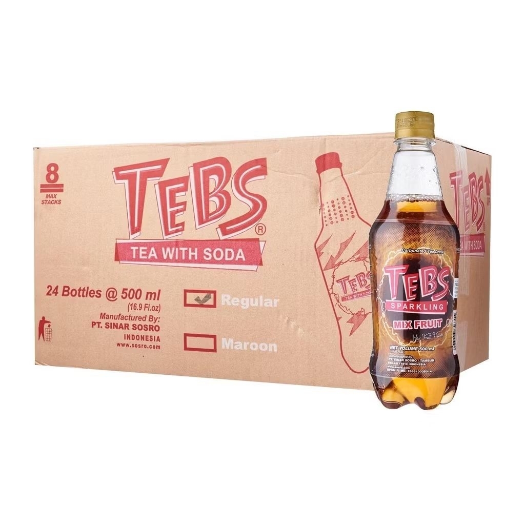 

Tebs Pet 500ml 1dus isi 24pcs