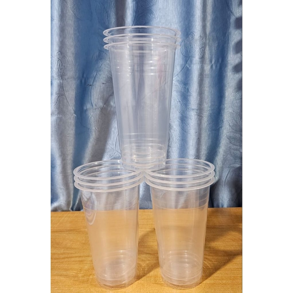 Gelas Plastik 22 OZ Datar  ( Es Teh Solo Jumbo )