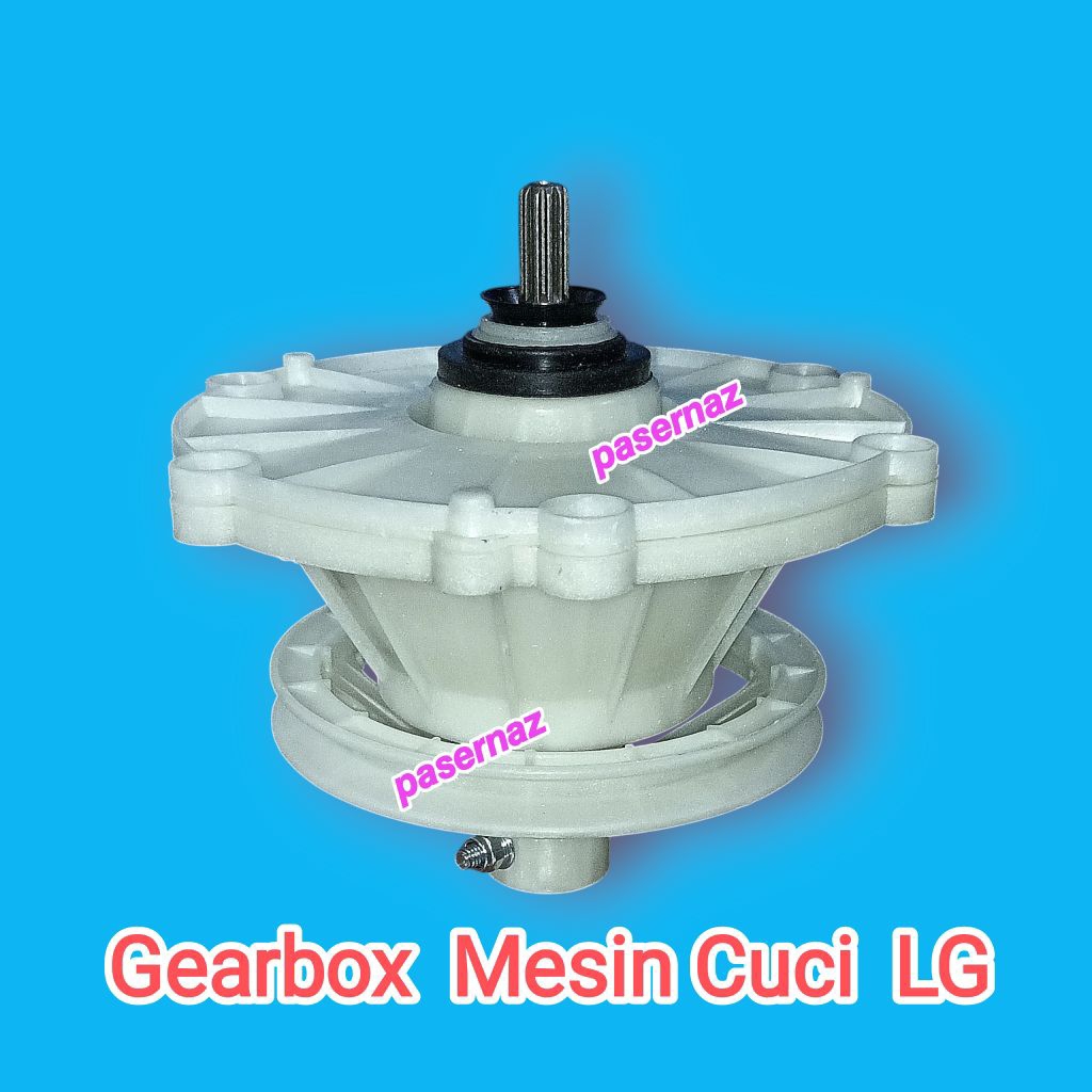 LG | Gearbox Mesin Cuci LG | Mesin Cuci LG Manual 2 Tabung | Model 11 gigi Pulley Tengah | Girbox | 