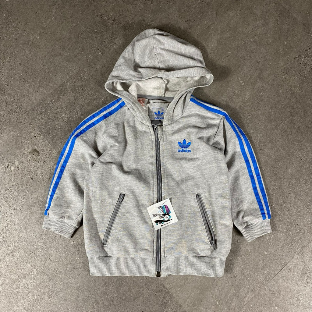zip hoodie adidas kids second