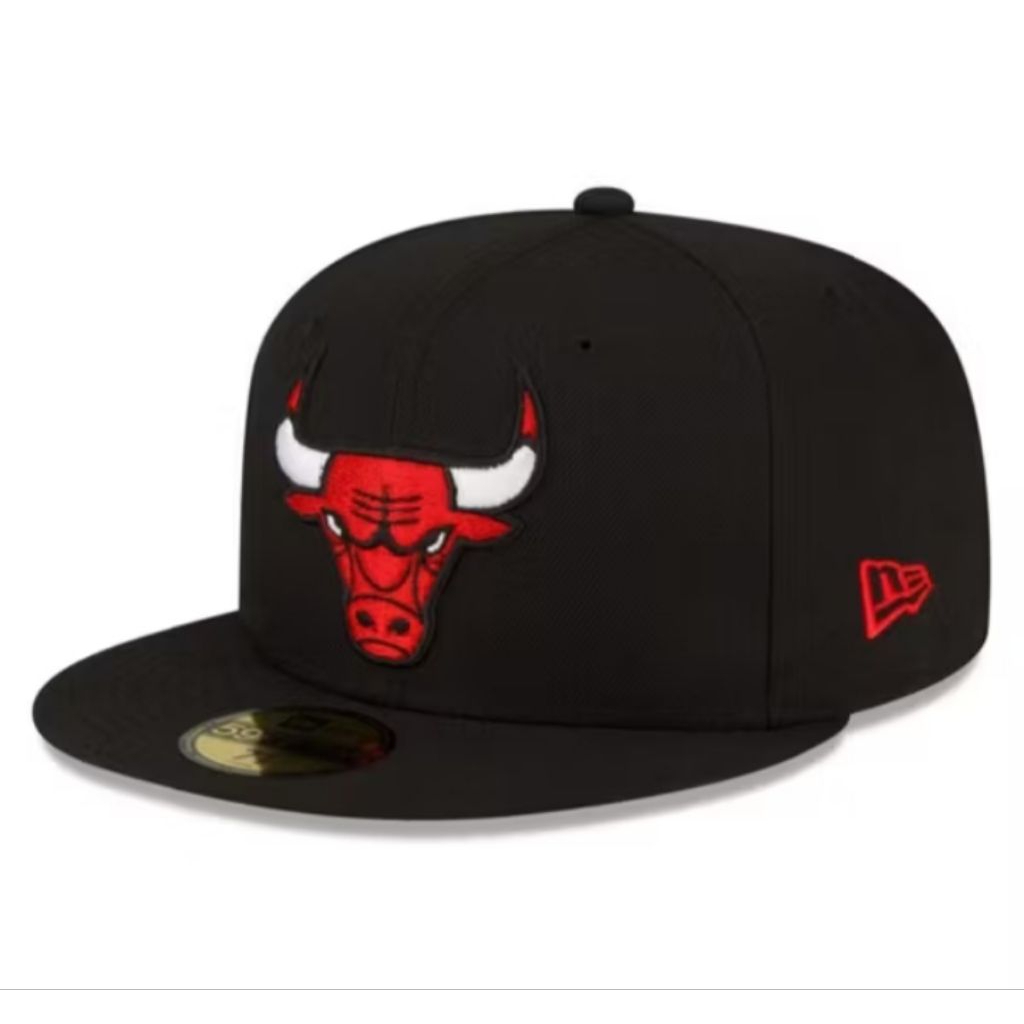 TOPI SNAPBACK BORDIR BULLS/CAPS PASHION PRIA ORIGINAL PREMIUM