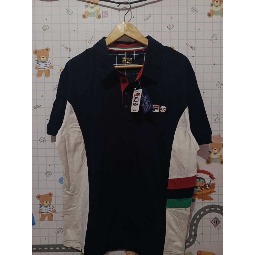 Polo Golf Casual Vintage Fila BJ 100