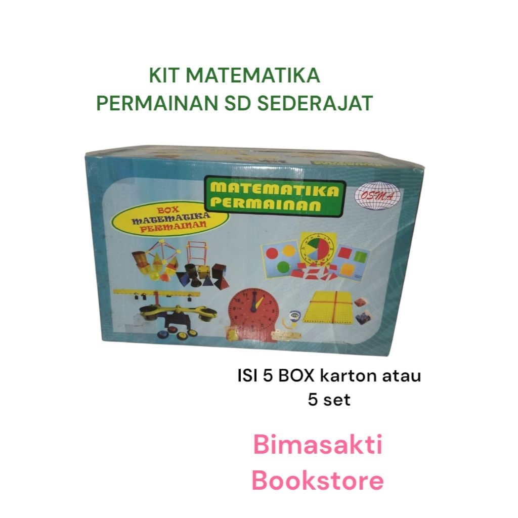 

KIT ALAT PERAGA PENDIDIKAN MATEMATIKA PERMAINAN SD
