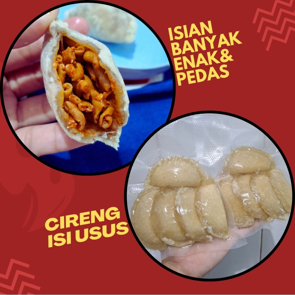 

Cireng Isi Usus Pedas (medium)