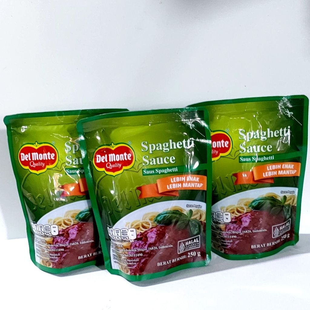 

SAUCE SPAGHETTI DELMONTE 250 GRAM