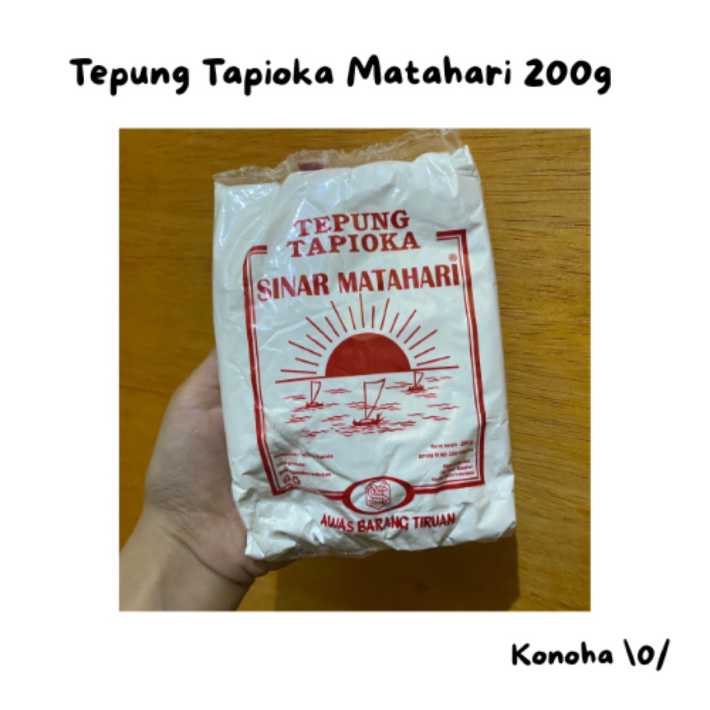 

Tepung Tapioka/Kanji Sinar Matahari 200g
