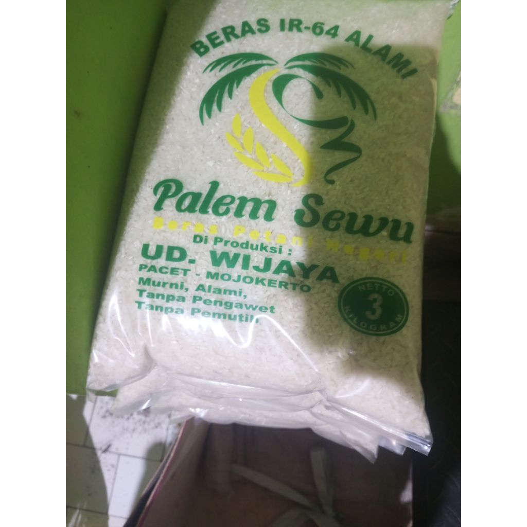 

Beras premium 3kg Berkualitas