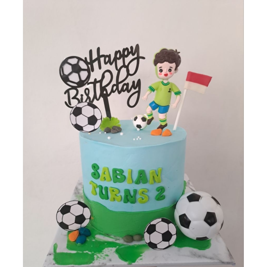 

kue ulang tahun bola