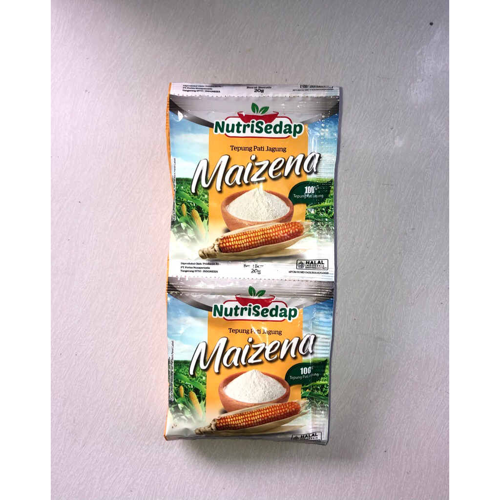 

Tepung Maizena Nutri Sedap 20g ( 1 Renceng )