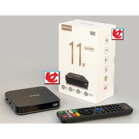 EVPAD 11P Android TV Box 8K – 4GB RAM, 64GB ROM, WiFi 6, Voice Remote | Best Seller 2025