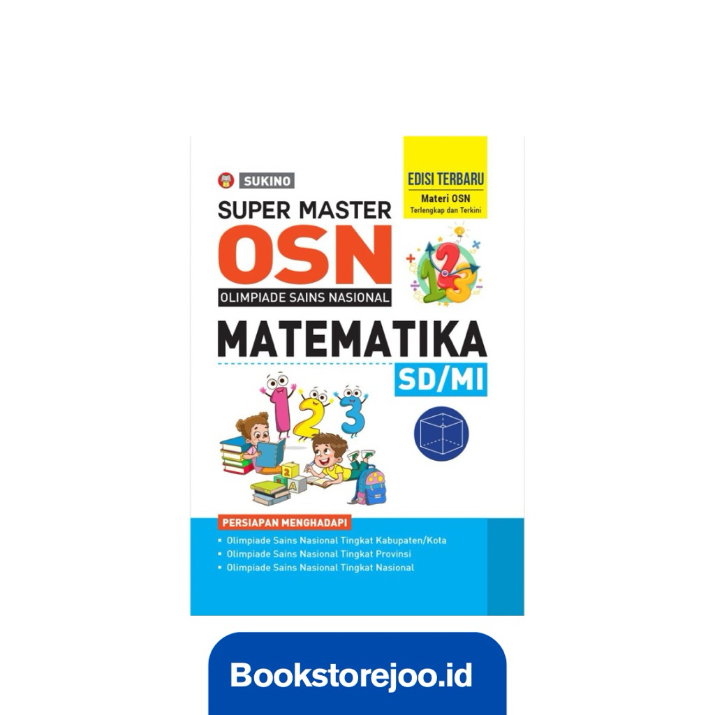 Buku Super Master OSN Matematika (Olimpiade Sains Nasional) Untuk SD/MI - Sukino