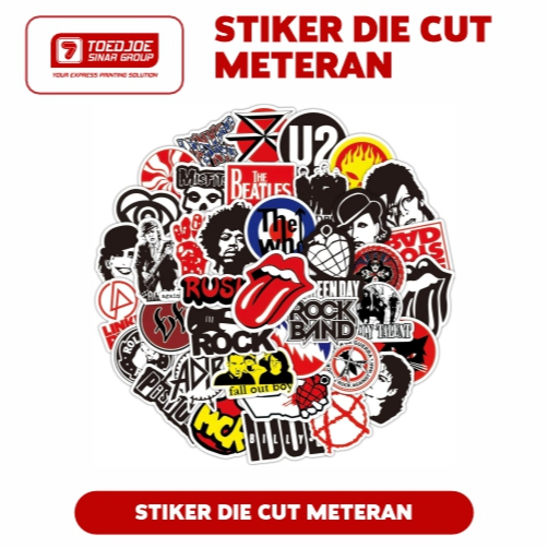 

stiker die cut bahan cina premium ukuran 1 x 0,5 M