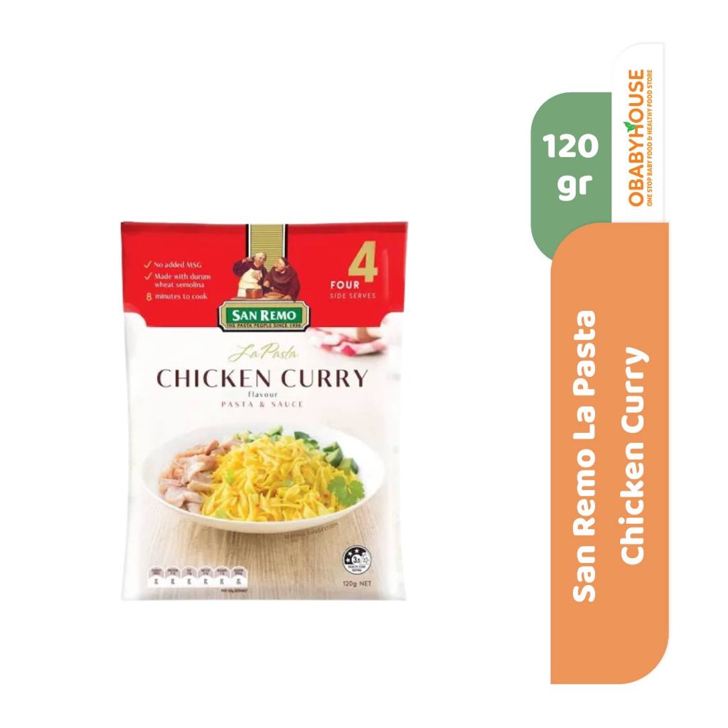 

San Remo La Pasta Chicken Curry 120 gr