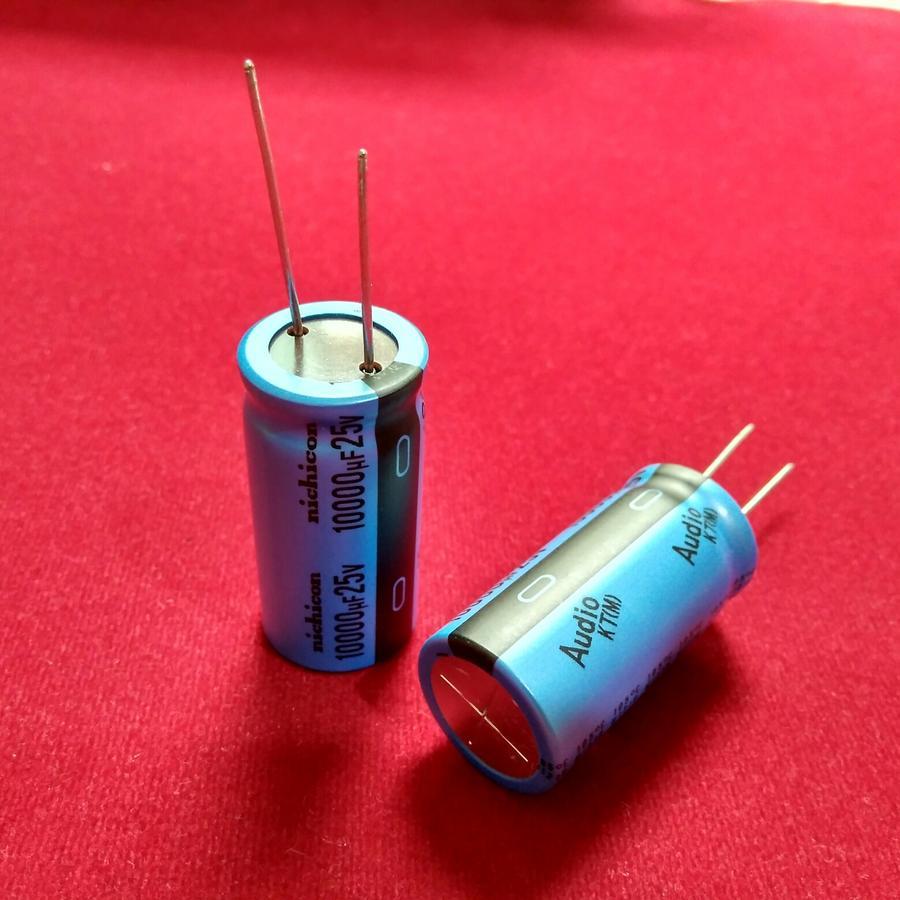 Nichicon Electrolytic Capacitor 10000uF 10,000 uF 25V KT series Audio