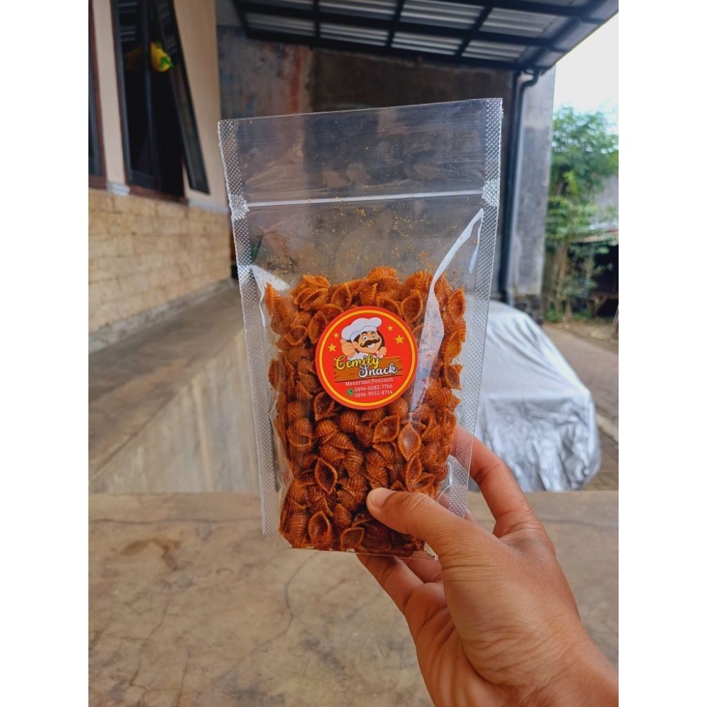 

COD!!! Makaroni kerang pedas asin bikin nagih 250 gram