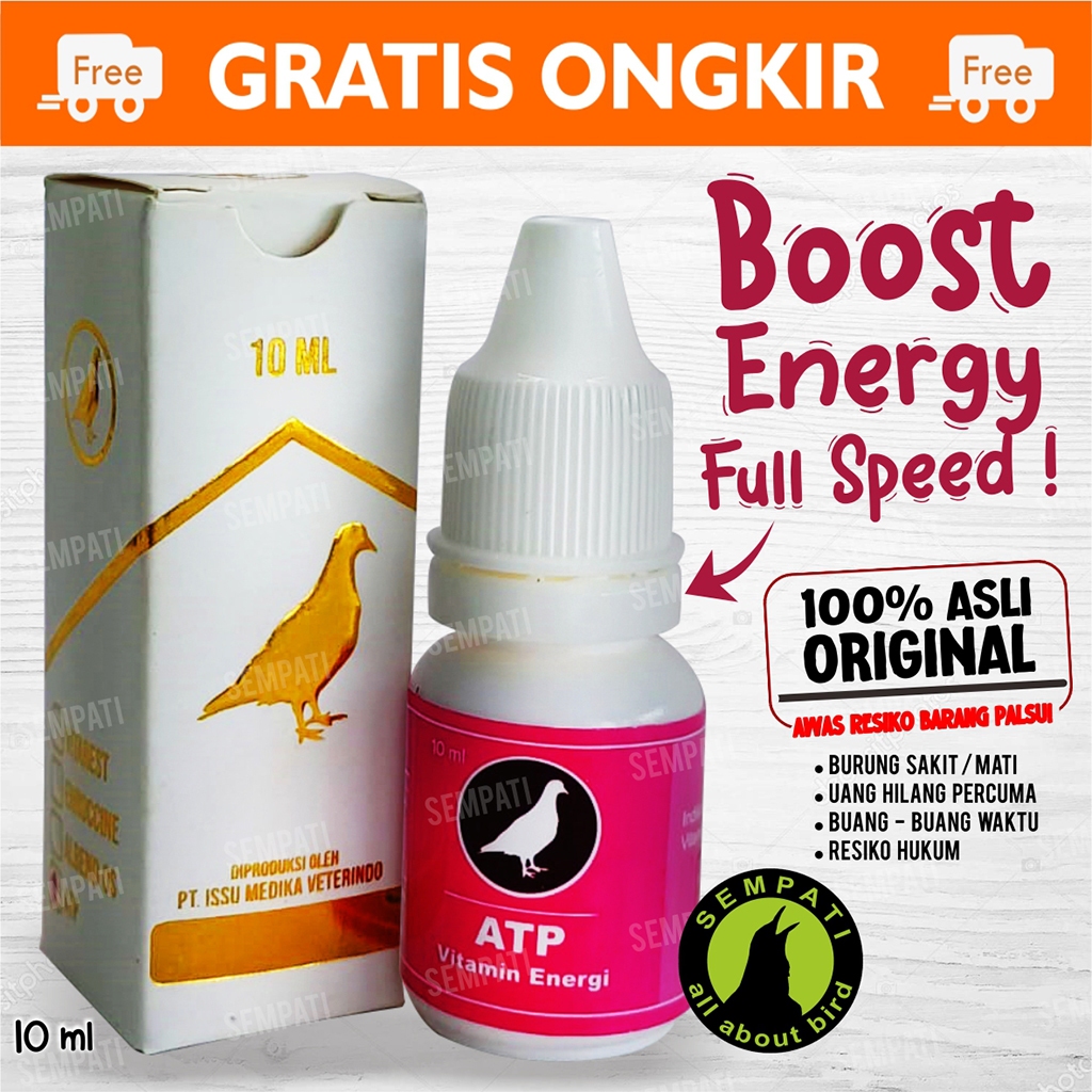 SEMPATI VITAMIN MERPATI ATP VITAREST DOPING MERPATI BOOSTER MERPATI MULTIVITAMIN OBAT JAMU MERPATI D