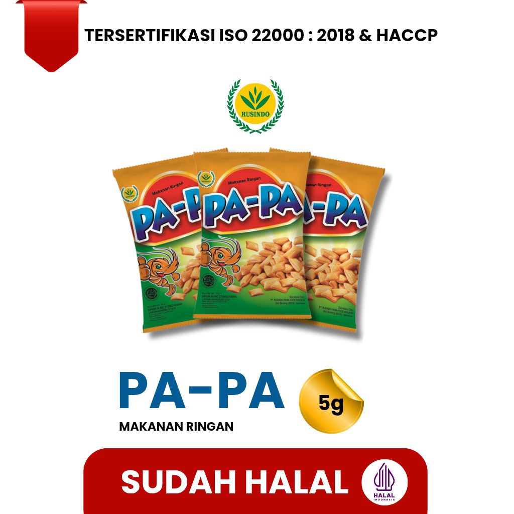 

PAPA (1 PACK ISI 20 PCS)