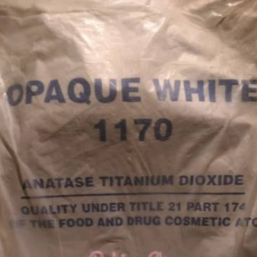 

Pemutih Makanan - Opaque White Titanium Dioxide Food Grade Rep 250gram