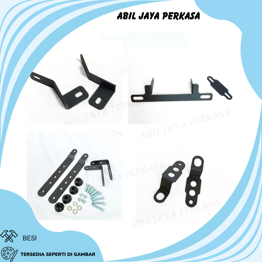 BRACKET BRAKET BREKET LAMPU D2 LASER FOGLAM VARIO LAMPU TEMBAK BEAT BREKET FREEGO LEXI BRACKET LAMPU