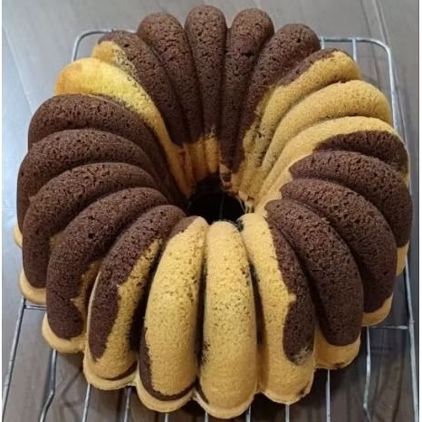 

Bolu Marmer Homemade Fresh Tanpa Pengawet | Marble Cake