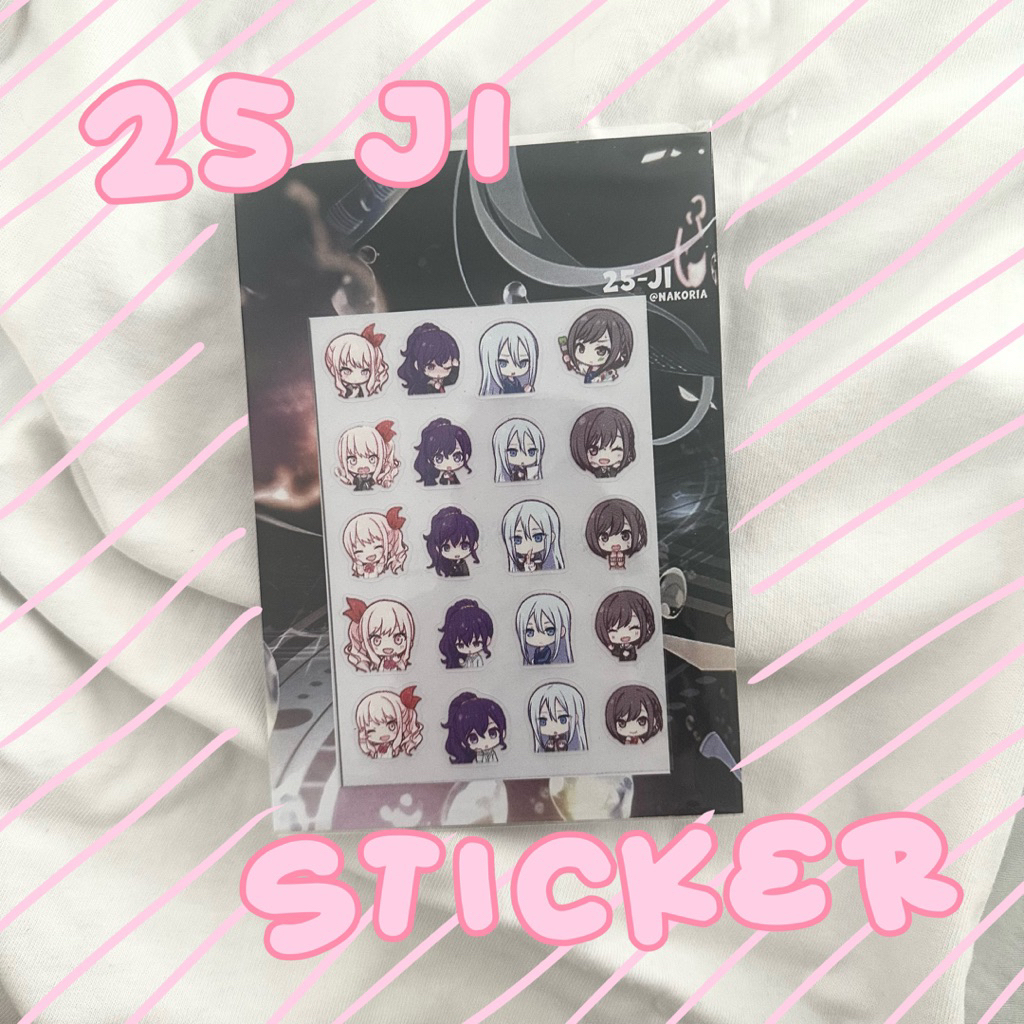 

25-ji mini waterproof stickers [BACA DESC]