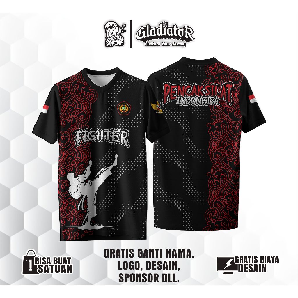 JERSEY PENCAK SILAT FULL PRINTING