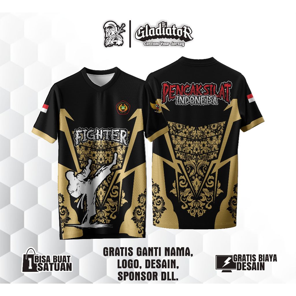 JERSEY PENCAK SILAT FULL PRINTING
