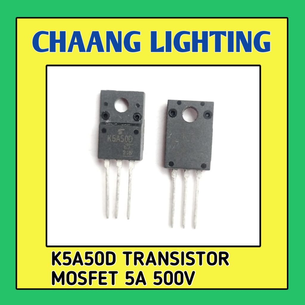 K5A50D TRANSISTOR MOSFET K5A50D 5A 500V To-220 k5a50d