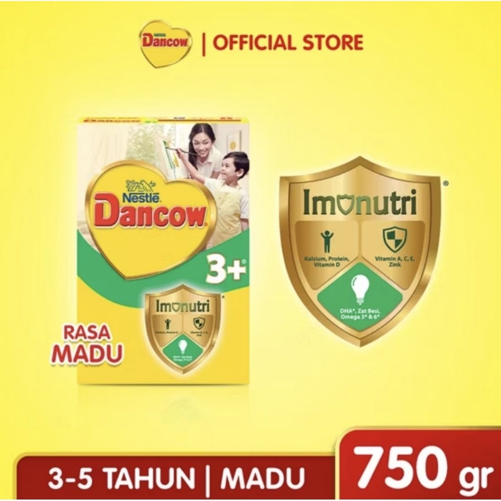 

DANCOW 3+ RASA VANILA 750G EXP JULI