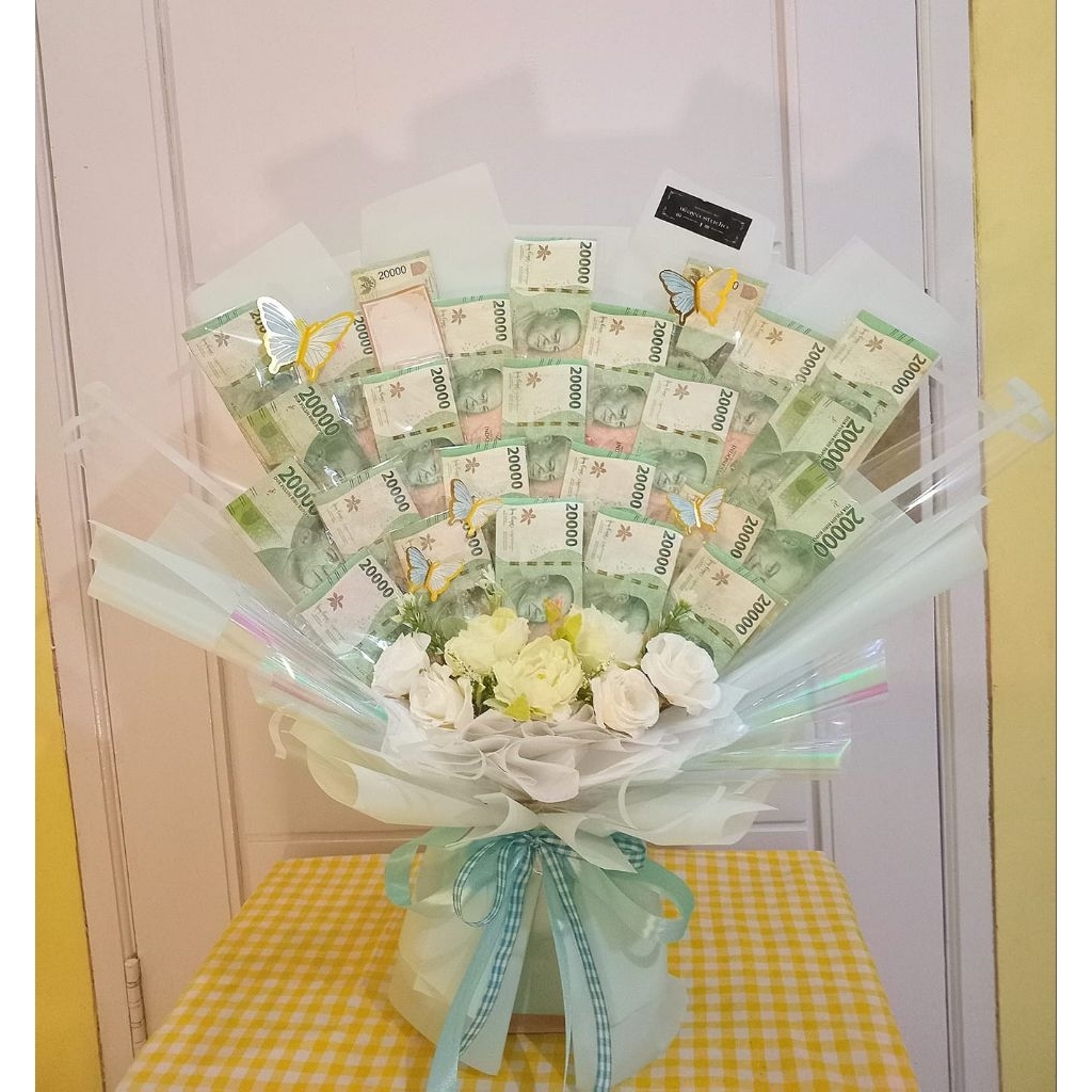 Buket uang kosongan 25 lembar by ikaya.studio