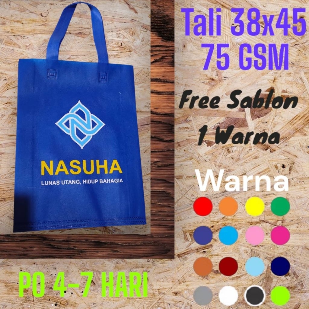 

GoodieBag Spunbond 75gsm Jumbo 38x45